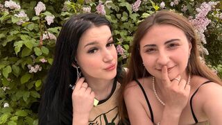 Afton And Tomika small boobs webcam model