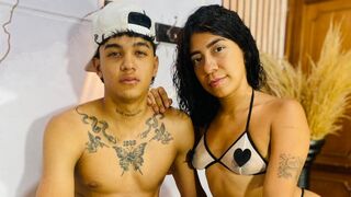 AlessiaAndAxel webcam model chat thumbnail
