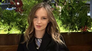 Alexandra Hariis soft spoken blue eyes