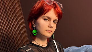 Aurora Vance natural redhead cam girl