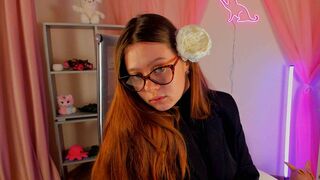 Celestine Mauriac dark eyed webcam girl