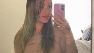Evangelina Garcia seductive green eyes tease