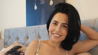 Eveline Angeles mouth sounds ASMR scene
