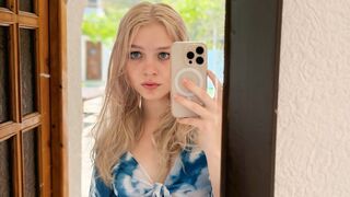 June Lane natural blonde cam girl