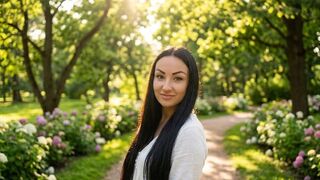 Mia Marry smoky eyes webcam girl