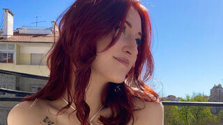 MilaFlame webcam model chat thumbnail