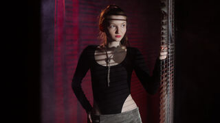 Nika Blik white webcam model
